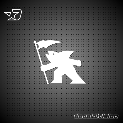 Gotcha Shark Sticker